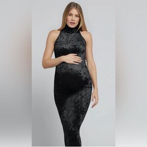 Bumpsuit Serena NEW Velvet Maternity Dress Size Medium